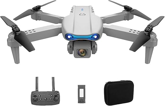 E99 PRO Drone with 4K HD Dual Camera with WIFI FPV, Automatic Obstacle Avoidance, ONE-CLICK Return, Smart Alert