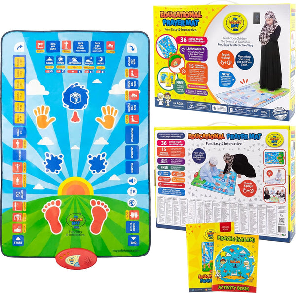 Electronic Educational Learning Prayer Mat for Kids